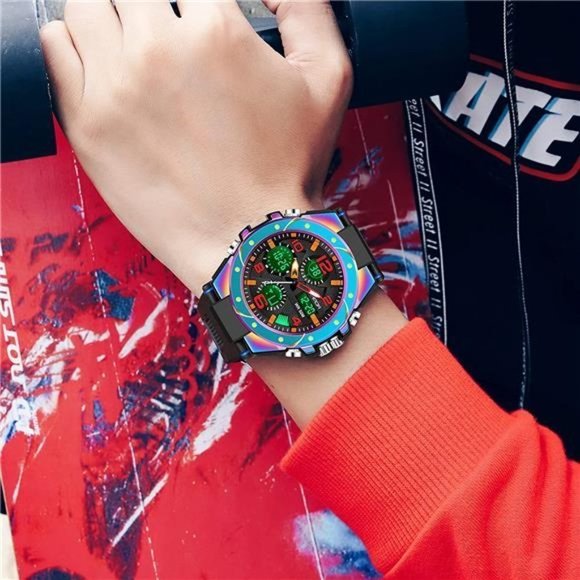 NEW Mens Military Sports Watch - Picture 2 of 3